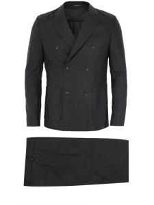 Anthracite wool suit