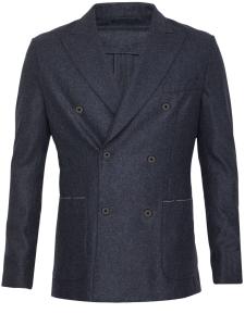 Anthracite flannel jacket