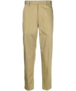 Pantaloni in cotone beige
