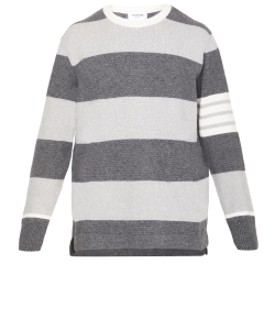 Striped wool jumper
