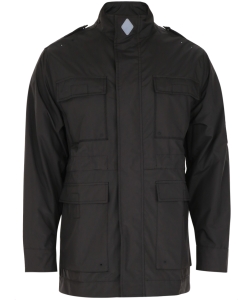 Windproof jacket 4 pockets black