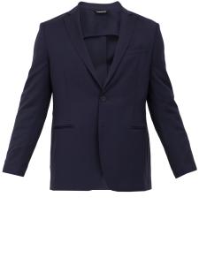 Blue wool jacket