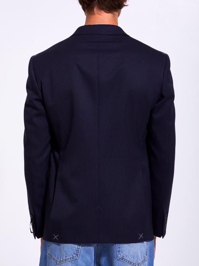 TONELLO - Blue wool jacket