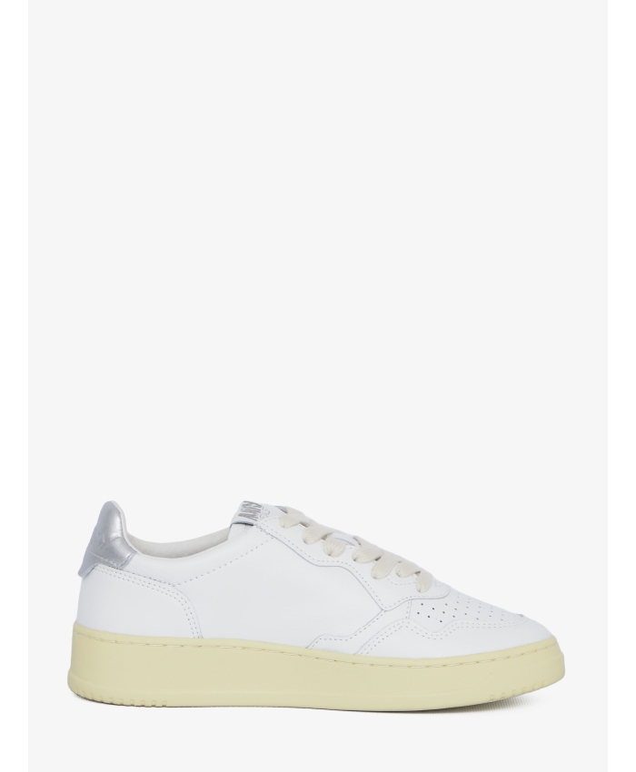 AUTRY - Medalist white and silver sneakers
