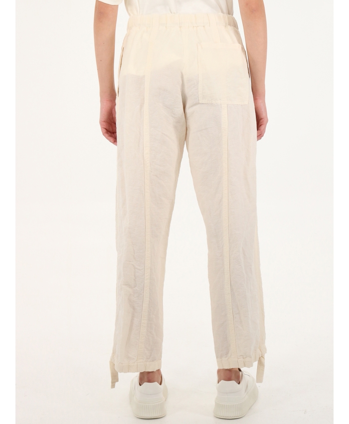 JIL SANDER - Trousers with drawstring