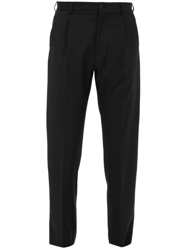 TONELLO - Black wool trousers