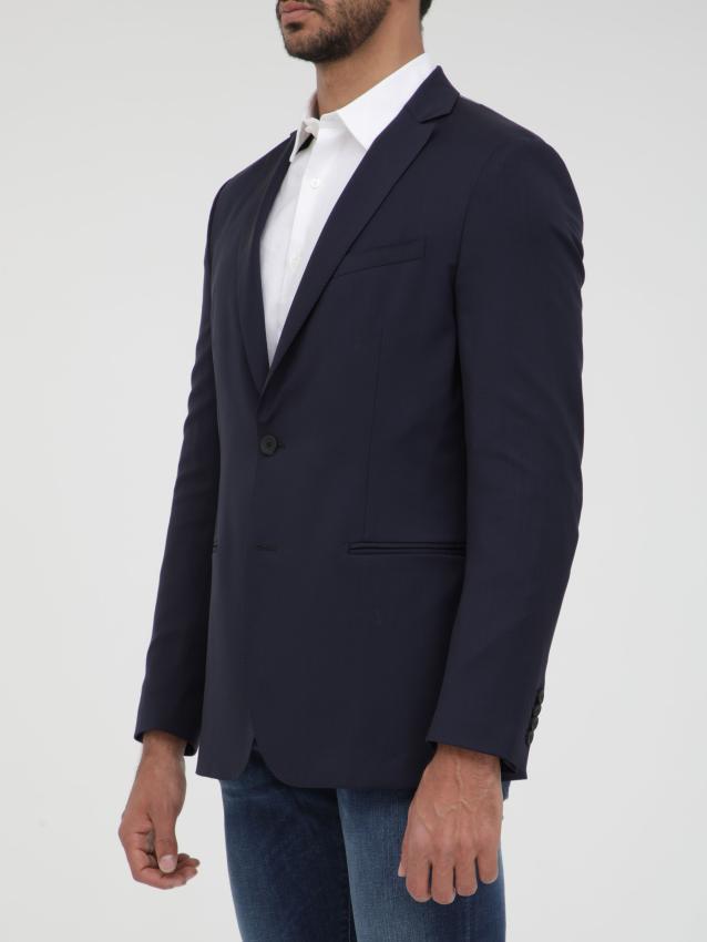 TONELLO - Blue wool jacket