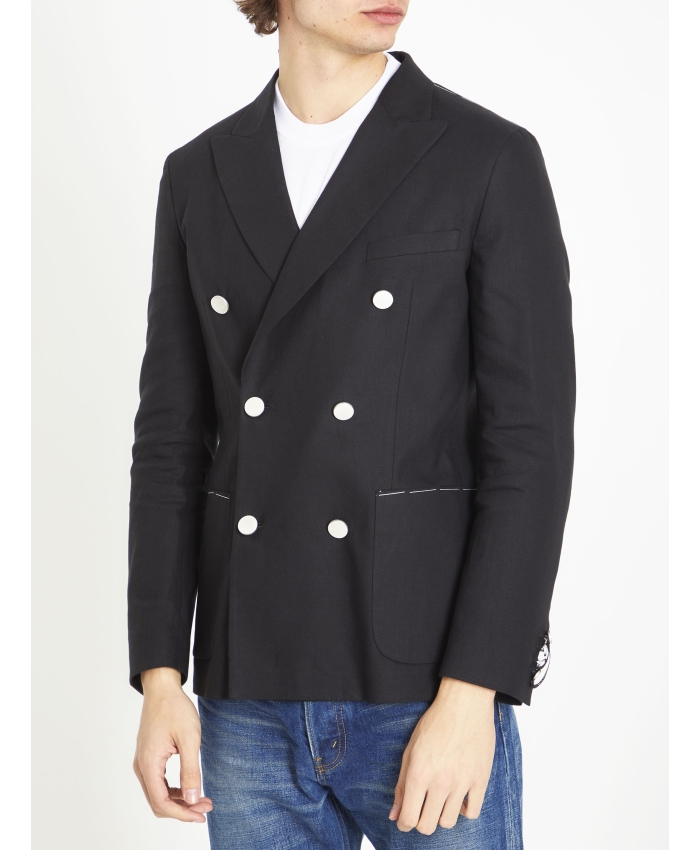 TONELLO - Double-breasted stretch jacket