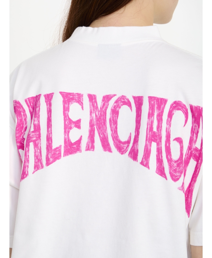 BALENCIAGA - Balenciaga Hand-Drawn t-shirt