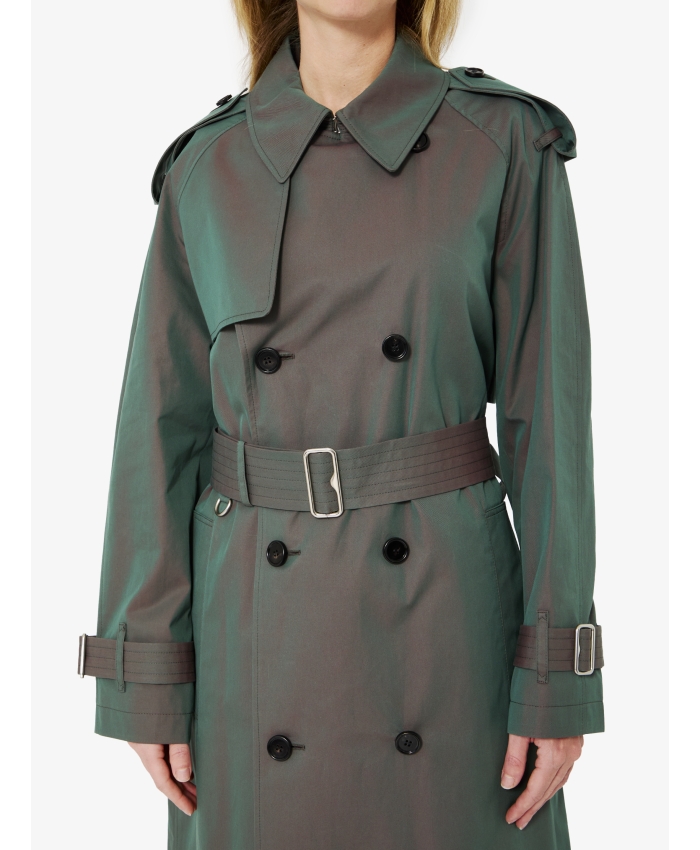 BURBERRY - Cotton long trench coat
