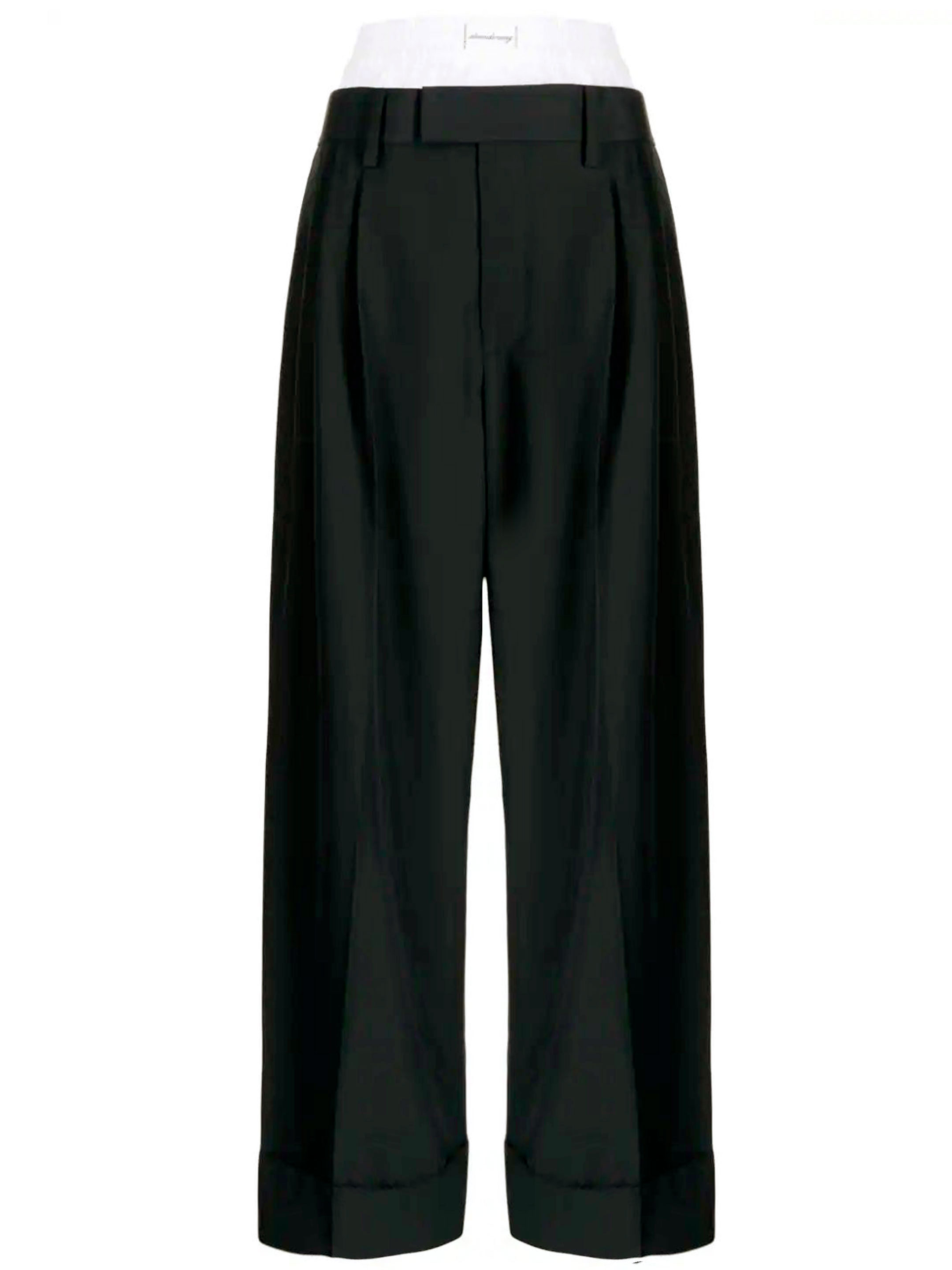ALEXANDER WANG - Layered tailored trousers | Leam Roma - Luxury ...